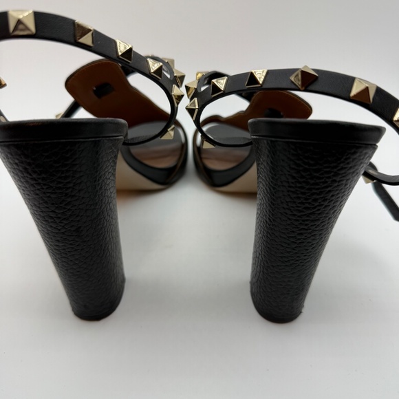 VALENTINO ROCKSTUD CHUNKY HEEL SANDALS SIZE 41 - Picture 4 of 7